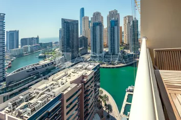 Marina View | Fully Furnished l High Floor   
