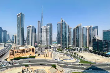 Burj Khalifa View | Vacant | Move in Ready