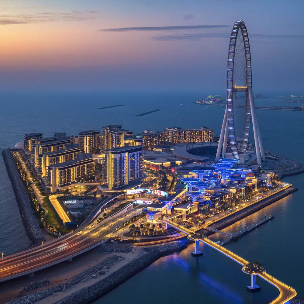 Living in  Dubai's Bluewaters Island