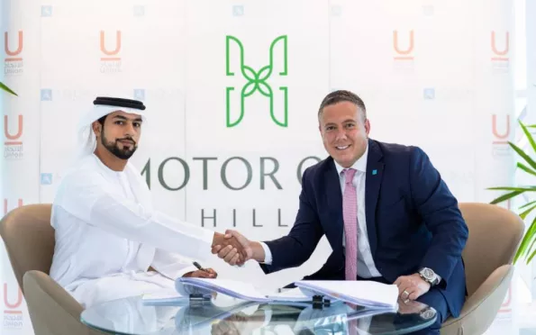 Union Properties PJSC, in affiliation with AQUA Properties, launches phase 1 of "Motor City Hills" worth more than AED 500 million